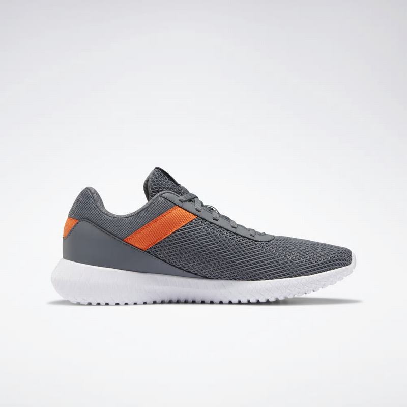 Reebok Flexagon Energy Botasky Panske - Siva/Oranžové OL7679VL